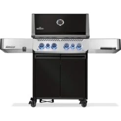 Napoleon Gasgrill Prestige 500 (schwarz, Mit SIZZLE ZONE Und Heckbrenner, Modell 2025)