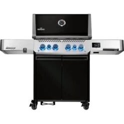 Napoleon Gasgrill Prestige 500 Connected (edelstahl/schwarz, Mit SIZZLE ZONE Und Heckbrenner, Modell 2025)