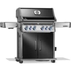 Napoleon Gasgrill Rogue PRO-S 525 (schwarz/edelstahl, Mit SIZZLE-ZONE Und Heckbrenner, Modell 2025)