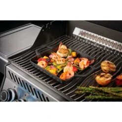 Napoleon Gusseiserne Grillpfanne 25 X 25cm (schwarz, Mit 2 Griffen) -ALTERNATE Napoleon Gusseiserne Grillpfanne 25 x 25cm@@100058186 2