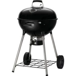Napoleon Holzkohle Kugelgrill N22K-LEG-3, Holzkohlegrill (schwarz, Ø 57cm)