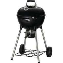 Napoleon Holzkohle Kugelgrill NK18K-LEG-3, Holzkohlegrill (schwarz, Ø 47cm)