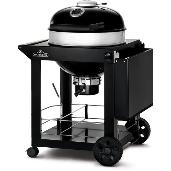 Napoleon Holzkohle Kugelgrill PRO22K In Rollwagen, Holzkohlegrill (schwarz, Ø 57cm) 2 Napoleon Holzkohle Kugelgrill PRO22K In Rollwagen, Holzkohlegrill (schwarz, Ø 57cm) – Bild 2