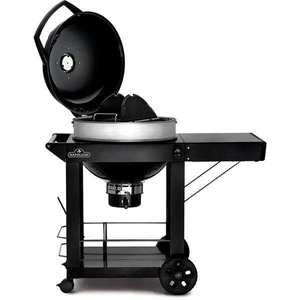Napoleon Holzkohle Kugelgrill PRO22K In Rollwagen, Holzkohlegrill (schwarz, Ø 57cm) 8 Napoleon Holzkohle Kugelgrill PRO22K In Rollwagen, Holzkohlegrill (schwarz, Ø 57cm) – Bild 8