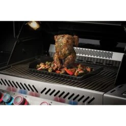 Napoleon Keramische Grillplatte 43 X 25cm, Mit Geflügelhalter -ALTERNATE Napoleon Keramische Grillplatte 43 x 25cm mit Gefl gelhalter@@1680452 4