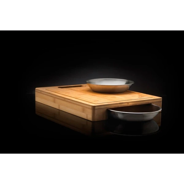 Napoleon PRO Schneidebrett Mit 2 Schalen (holz, Bambus) 2 Napoleon PRO Schneidebrett Mit 2 Schalen (holz, Bambus) – Bild 2