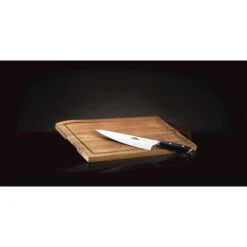 Napoleon President Edition Schneidebrett, Inkl. PRO Chef Messer (holz/edelstahl, 2-teiliges Set)