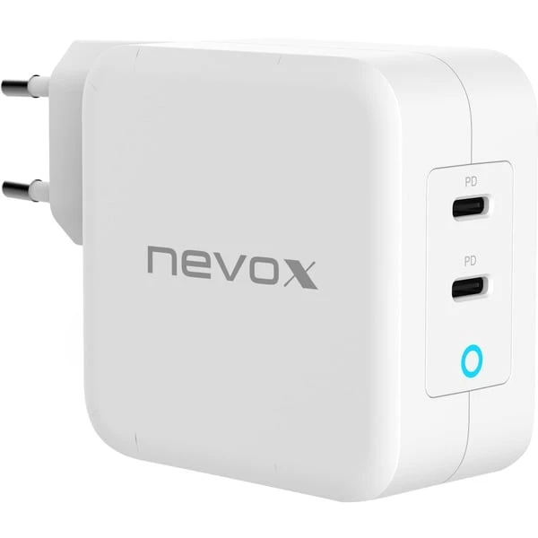 Nevox 100W DUAL USB-C Power Delivery, Ladegerät 1 Nevox 100W DUAL USB-C Power Delivery, Ladegerät