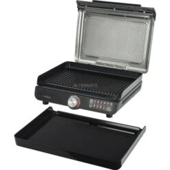 Ninja Sizzle Elektro-Grillplatte Und Plancha GR101EU (schwarz, 1.450 Watt, Grillfläche 37 X 28cm) -ALTERNATE Ninja Sizzle Elektro Grillplatte und Plancha GR101EU@@100095891 2