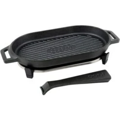 Ooni Grillpfanne Grizzler (anthrazit, Sockel Aus Edelstahl)
