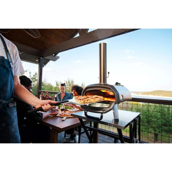 Ooni Karu 2 Pizzaofen (schwarz/edelstahl, Multi-Brennstoff, Für Pizzen Bis Ca. Ø 31cm) 12 Ooni Karu 2 Pizzaofen (schwarz/edelstahl, Multi-Brennstoff, Für Pizzen Bis Ca. Ø 31cm) – Bild 12