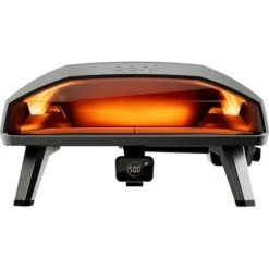 Ooni Koda 2 Max Pizzaofen (schwarz/silber, Für Pizzen Bis Ca. Ø 50cm)