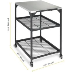Ooni Modular Tabel V2 Medium UU-P2F000, Untergestell (schwarz/edelstahl, Für Ooni Pizzaofen Samt Zubehör) -ALTERNATE Ooni Modular Tabel V2 Medium UU P2F000 Untergestell@@100074297 3