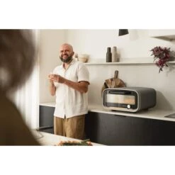 Ooni Volt 2, Elektrischer Pizzaofen Charcoal Grey (anthrazit, 1.600 Watt, Für Pizzen Bis Ca. Ø 32cm) -ALTERNATE Ooni Volt 2 elektrischer Pizzaofen Charcoal Grey@@100142132 10