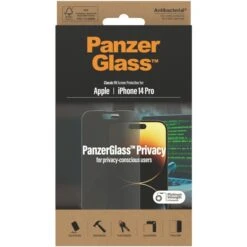 PanzerGlass Classic Fit Privacy Bildschirmschutz, Schutzfolie