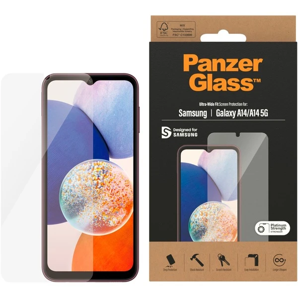 PanzerGlass Displayschutz Ultra-Wide Fit, Schutzfolie 2 PanzerGlass Displayschutz Ultra-Wide Fit, Schutzfolie – Bild 2