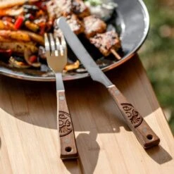 Petromax Camping Besteck, 5-teilig (Griffe Aus Walnussholz) -ALTERNATE Petromax Camping Besteck 5 teilig@@1905407 9