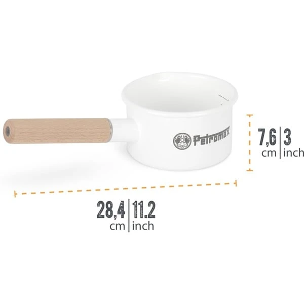 Petromax Emaille Stieltopf 0,5 Liter 4 Petromax Emaille Stieltopf 0,5 Liter – Bild 4