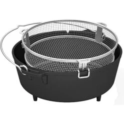 Petromax Frittierkorb Fryba, Grillkorb (edelstahl/holz, Für Feuertöpfe Ft6 Und Ft9) -ALTERNATE Petromax Frittierkorb fryba Grillkorb@@100100178 2