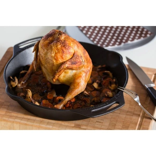 Petromax Gusseiserner Geflügelbräter Cf30, Geflügelhalter 3 Petromax Gusseiserner Geflügelbräter Cf30, Geflügelhalter – Bild 3