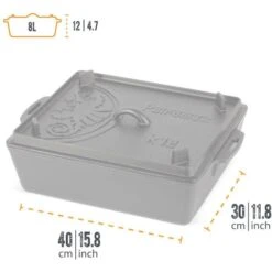 Petromax Kastenform Mit Deckel K12, Topf -ALTERNATE Petromax Kastenform mit Deckel k12 Topf@@1914391 3