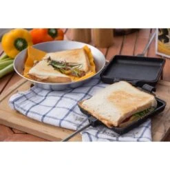 Petromax Sandwicheisen, Langer Stiel, Backform (schwarz/holz) -ALTERNATE Petromax Sandwicheisen langer Stiel Backform@@9ggzzp44 12