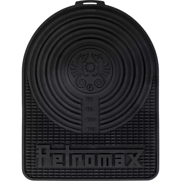Petromax Silikonmatte Slx-wm, Untersetzer (schwarz, Ablage, Reinigungsunterlage, Erhöhter Rand) 1 Petromax Silikonmatte Slx-wm, Untersetzer (schwarz, Ablage, Reinigungsunterlage, Erhöhter Rand)