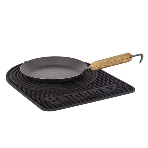 Petromax Silikonmatte Slx-wm, Untersetzer (schwarz, Ablage, Reinigungsunterlage, Erhöhter Rand) 5 Petromax Silikonmatte Slx-wm, Untersetzer (schwarz, Ablage, Reinigungsunterlage, Erhöhter Rand) – Bild 5