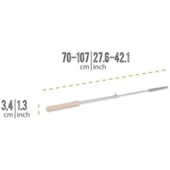 Petromax Stockbrot Spieß Mit Gusseisenspitze (edelstahl/holz, Ausziehbar 50cm - 107cm) -ALTERNATE Petromax Stockbrot Spie mit Gusseisenspitze@@100100183 9