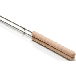 Petromax Waffeleisen, Langer Stiel, Backform (schwarz/holz, Für 2 Waffeln) -ALTERNATE Petromax Waffeleisen langer Stiel Backform@@9ggzzp45 5