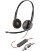 Poly Poly Blackwire 3220, Headset (schwarz, Stereo, USB-C)
