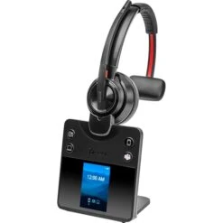 Poly Poly Savi 8410 Office DECT, Headset (schwarz, Mono, USB-A, USB-C)