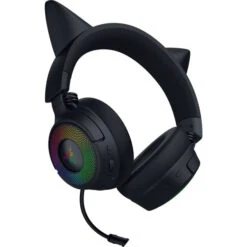 Razer Kraken Kitty V3 Pro, Gaming-Headset (schwarz, Bluetooth, USB-Dongle, USB-Kabel)