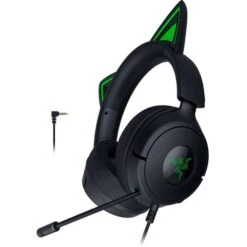 Razer Kraken Kitty V3 X Black, Gaming-Headset (schwarz/grün, 3,5-mm-Klinkenstecker) 11 Razer Kraken Kitty V3 X Black, Gaming-Headset (schwarz/grün, 3,5-mm-Klinkenstecker) -ALTERNATE Razer Kraken Kitty V3 X Black Gaming Headset@@100152671 5