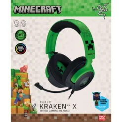 Razer Kraken V4 X - Minecraft Edition, Gaming-Headset (schwarz/grün) -ALTERNATE Razer Kraken V4 X Minecraft Edition Gaming Headset@@100144425 5