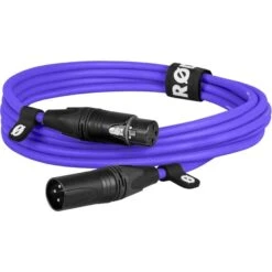 Rode Microphones Premium XLR-Kabel XLR3M-PU Purple (lila, 3 Meter)