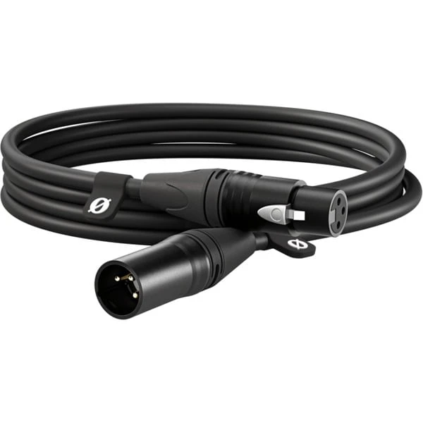 Rode Microphones Premium XLR-Kabel XLR3M Black (schwarz, 3 Meter) 1 Rode Microphones Premium XLR-Kabel XLR3M Black (schwarz, 3 Meter)