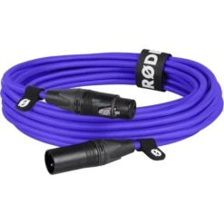 Rode Microphones Premium XLR-Kabel XLR6M-PU Purple (lila, 6 Meter)