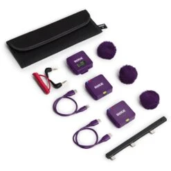 Rode Microphones Wireless GO (Gen 3), Mikrofon (lila) 7 Rode Microphones Wireless GO (Gen 3), Mikrofon (lila) -ALTERNATE Rode Microphones Wireless GO Gen 3 Mikrofon@@100142257 3