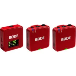 Rode Microphones Wireless GO (Gen 3), Mikrofon (rot)