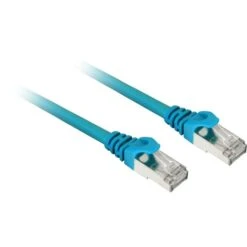 Sharkoon Patchkabel SFTP, RJ-45, Mit Cat.7a Rohkabel (blau, 3 Meter)
