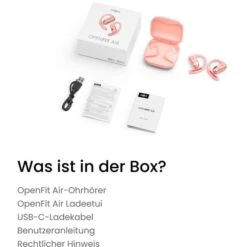Shokz OpenFit Air, Kopfhörer (pink) -ALTERNATE Shokz OpenFit Air Kopfh rer@@100074090 9