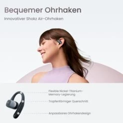Shokz OpenFit Air, Kopfhörer (schwarz) -ALTERNATE Shokz OpenFit Air Kopfh rer@@100074096 9