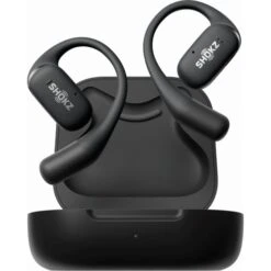 Shokz OpenFit, Kopfhörer (schwarz, Bluetooth, USB-C)