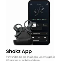 Shokz OpenFit, Kopfhörer (schwarz, Bluetooth, USB-C) -ALTERNATE Shokz OpenFit Kopfh rer@@100026675 2