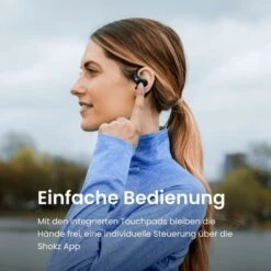 Shokz OpenFit, Kopfhörer (schwarz, Bluetooth, USB-C) -ALTERNATE Shokz OpenFit Kopfh rer@@100026675 8