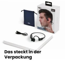 Shokz OpenRun Mini, Kopfhörer (schwarz, Kosmisches Schwarz, Bluetooth, Laden über USB-C) -ALTERNATE Shokz OpenRun Mini Kopfh rer@@100074085 2