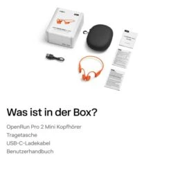 Shokz OpenRun Pro 2 Mini, Headset (orange) -ALTERNATE Shokz OpenRun Pro 2 Mini Headset@@100094180 2