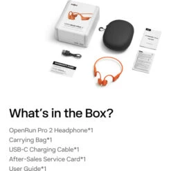 Shokz OpenRun Pro 2, Headset (orange) -ALTERNATE Shokz OpenRun Pro 2 Headset@@100094168 31