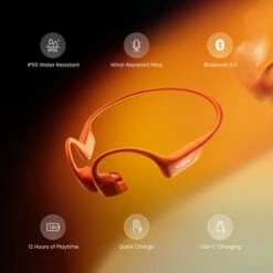 Shokz OpenRun Pro 2, Headset (orange) -ALTERNATE Shokz OpenRun Pro 2 Headset@@100094168 32